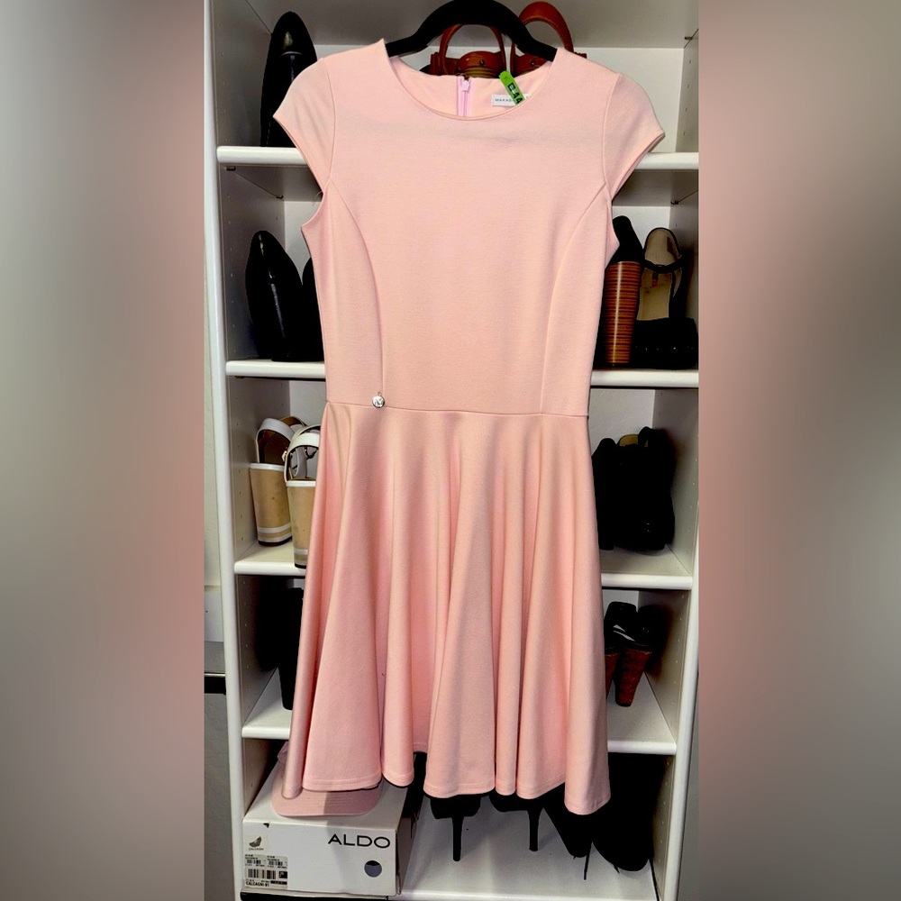 Elegant Pink Women's Dress